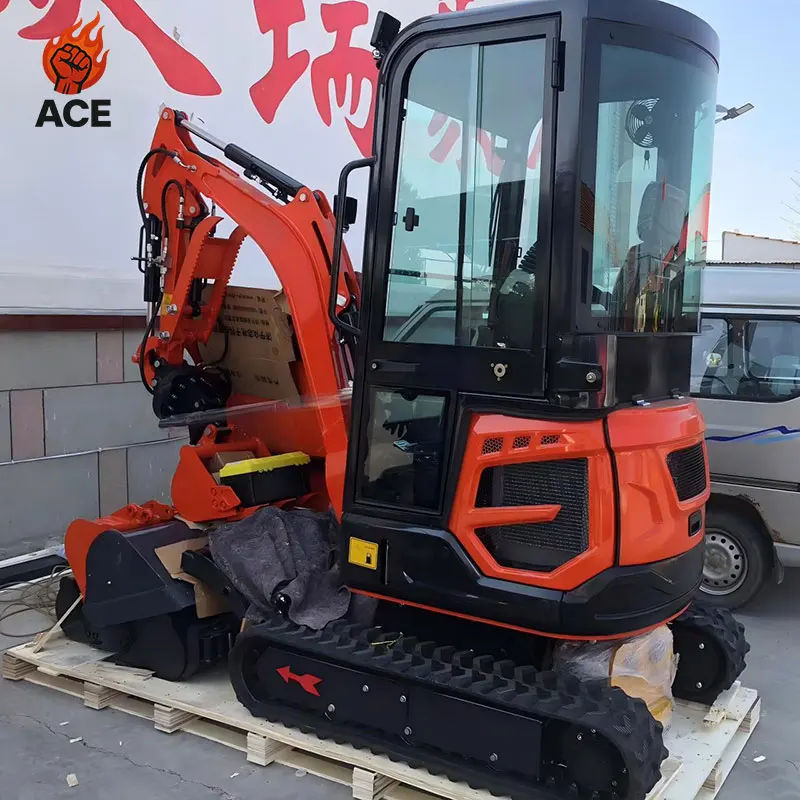 Epa Kubota حفارة صغيرة 2 طن شحن مجاني مايكرو حفار مزرعة آلة حفارة صغيرة حفارات منزلية مع لون مخصص