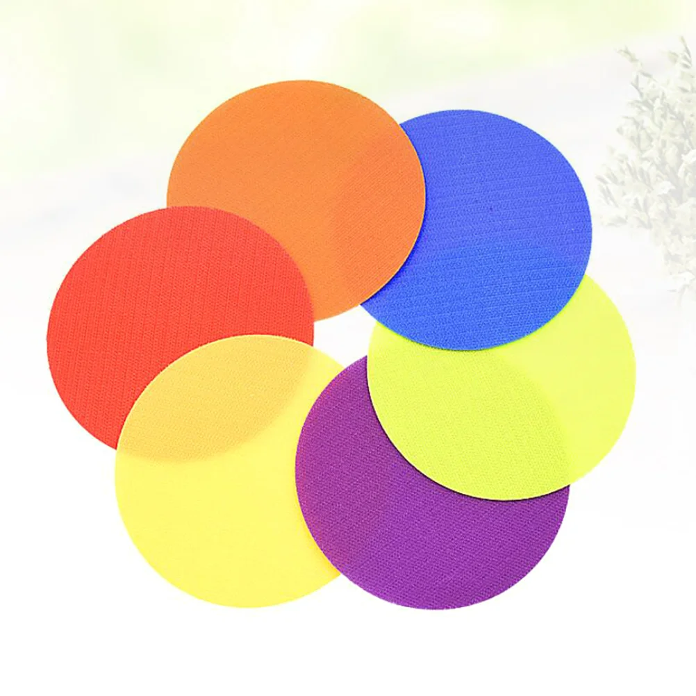 

12 Pcs Area Rugs Creative Carpet Sticker Marker Stickers The Circle for Decals Child