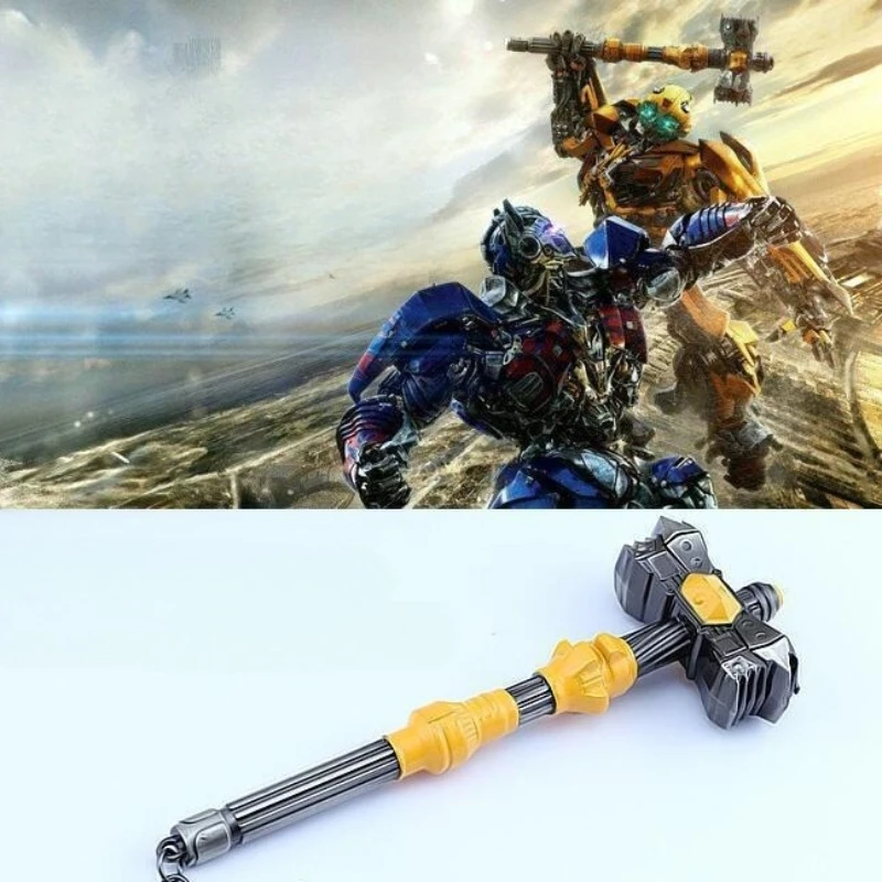 18cm/7,09in o último cavaleiro martelo armas modelo brinquedo ornamentos coleções exibição de mesa presentes de aniversário para menino prop bobbies