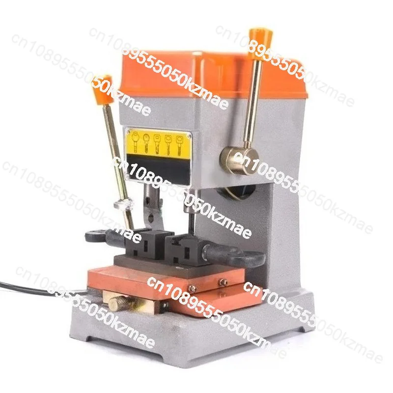 368A Manual Vertical Key Duplicator Machine Inside Outside Milling Groove Punching Key Cutting Locksmith Tool