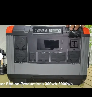 110v 220v Portable Home Solar Generator Power Station 300w 500w 600w 1200w 2400w 3000w Portable Power Station