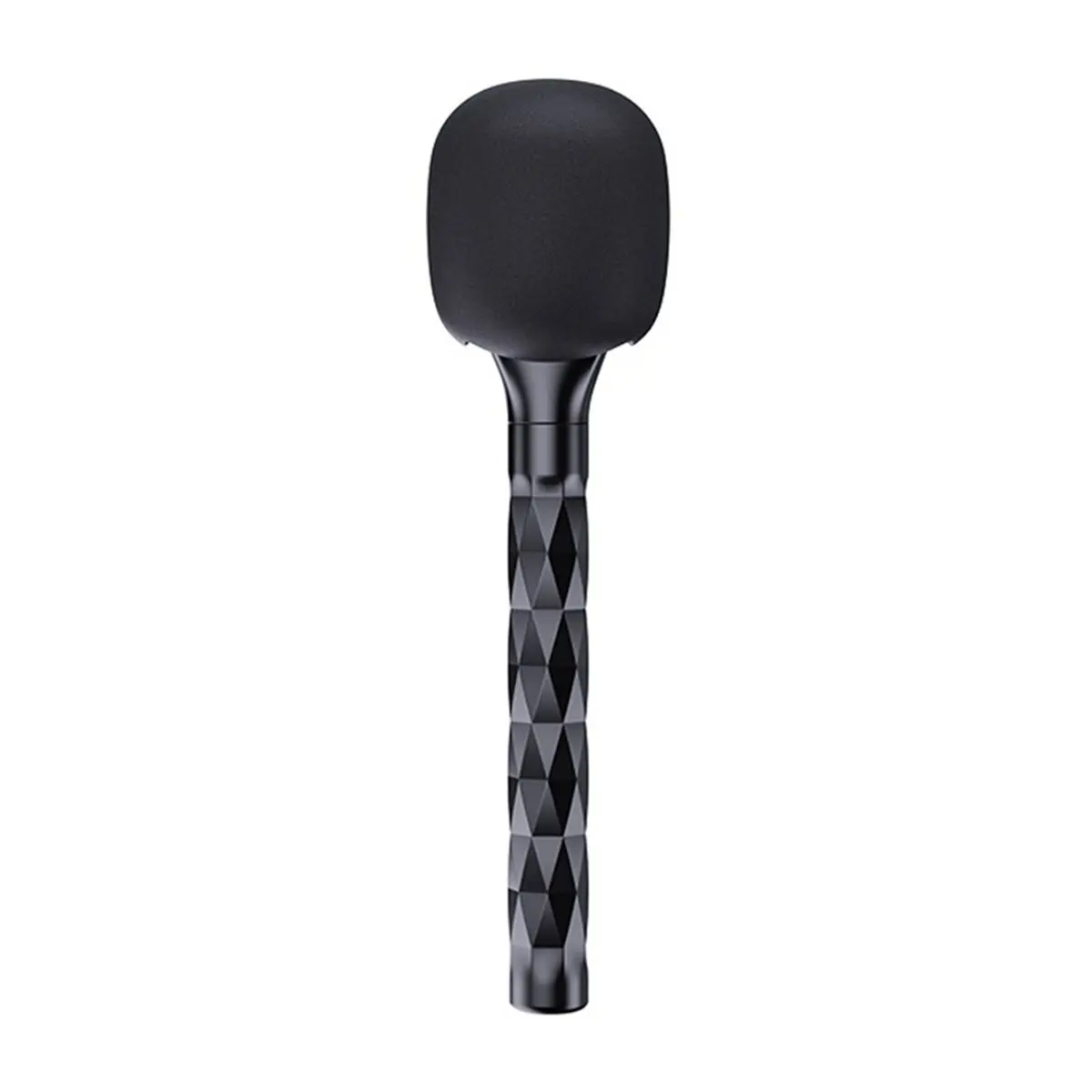 A49T Microphone Handle Fit for MIC 1/2 MIC Mini Handheld Adapter Wireless Mic Back Clamp Holder for Vlog Interview