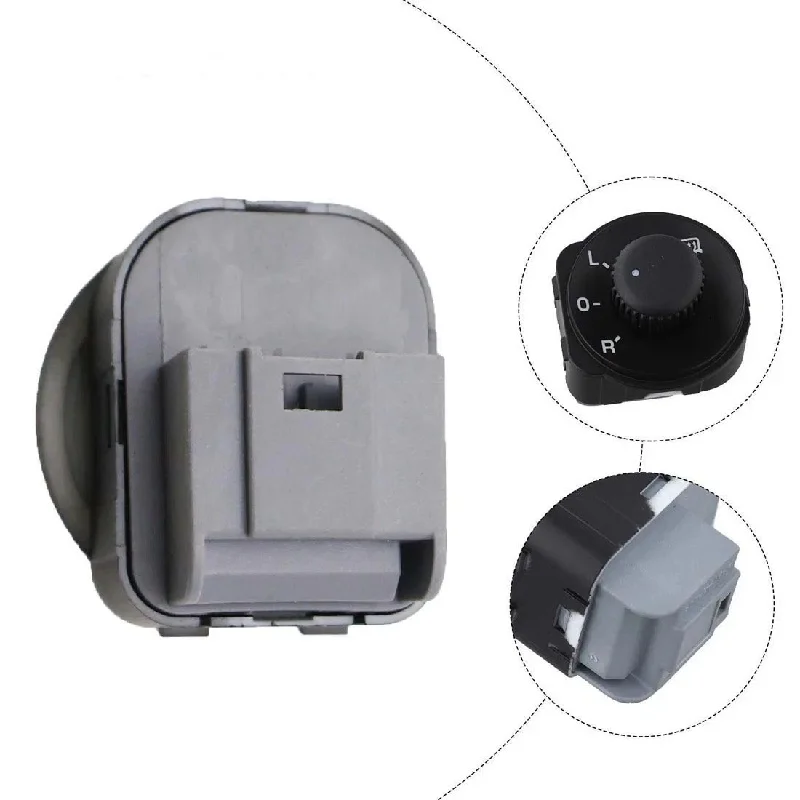 Car Side Door Mirror Adjustment Switch Auto Accessories Rearview Mirror Control Button For Octavia MK2 2004 2017 1Z1959565A