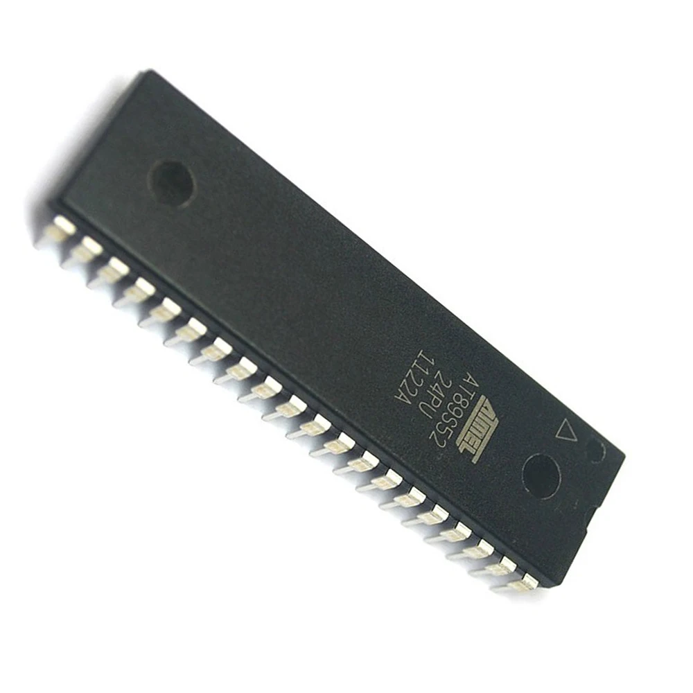AT89S52 AT89S52-24PU IC Chips Atmel Microcontroller DIP-40 Original Integrated Circuit