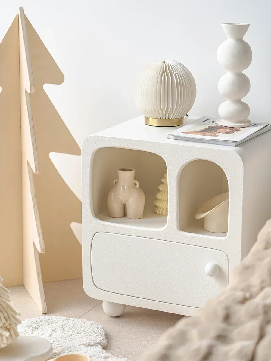 creativity Scandinavian Nightstand Minimalist Modern Bedroom Storage Storage Small Cabinet Small Household Bedside Cabinet