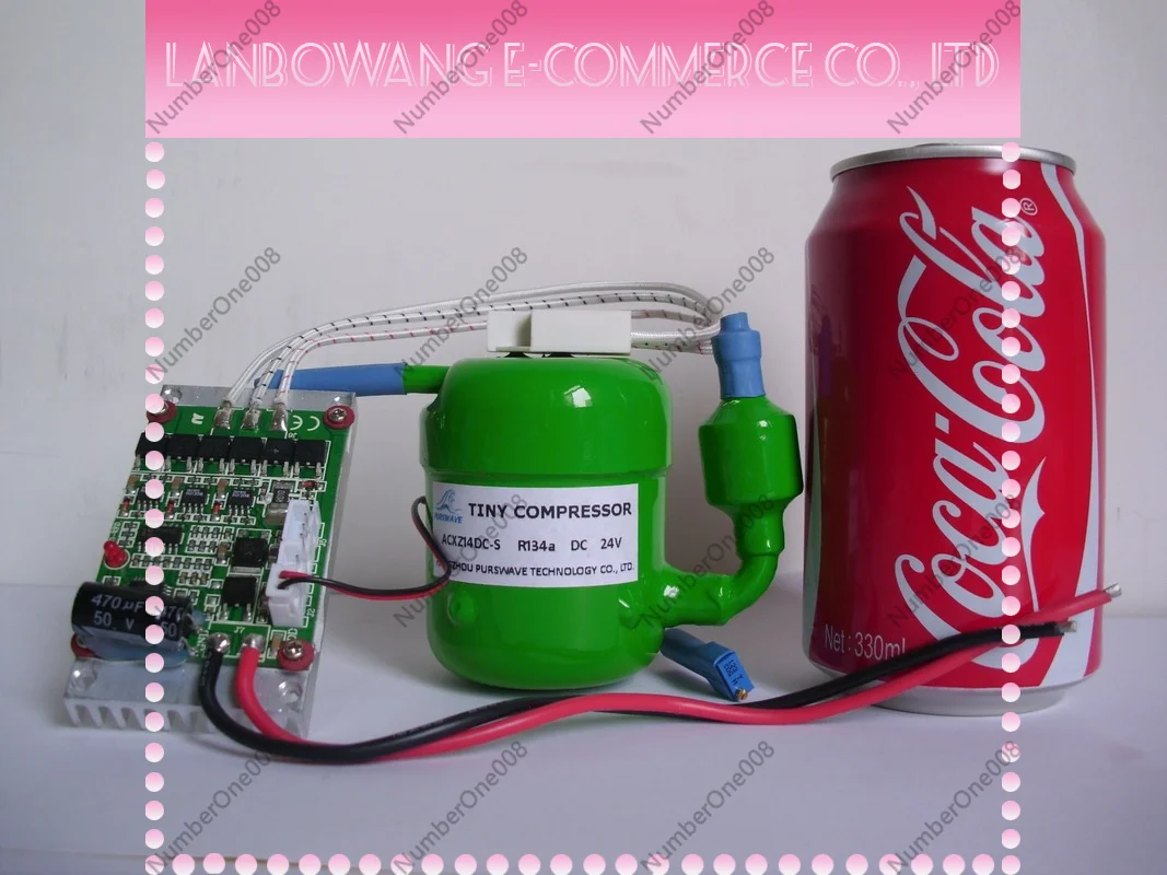 ST19DC LT35DC24H Mini DC Compressor 12V 24V 48V 400W High Capacity for Portable Refrigerator Mini Air Conditioner
