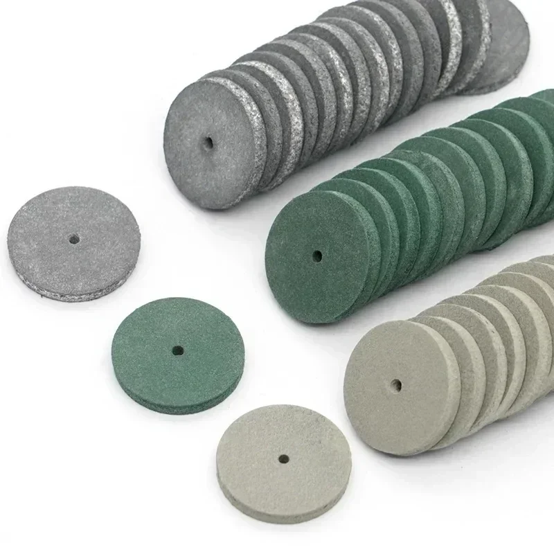 

2 x 100Pcs/Box Polishing Wheels Kit 4 Colors Silicone Rotary Polisher Perfect for Rotary Hand Pieces Rotary Tool