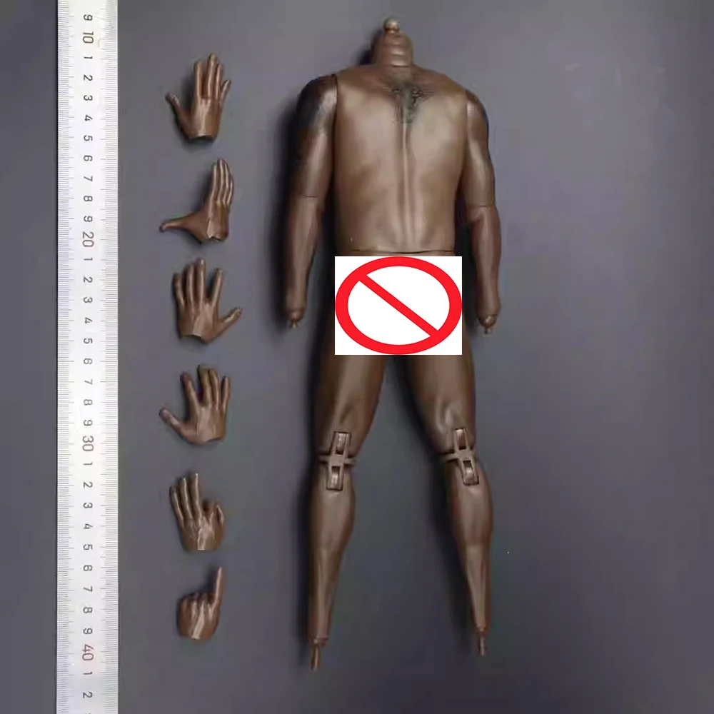 1/6e Sport Basketbalspeler Spiersterk Lichaam Actiefiguur Met Handtypes 6 Stks/set Voor 12 "Actiefiguur Verzamelen Diy