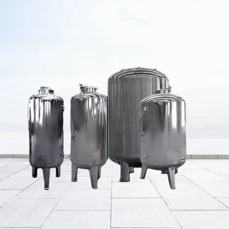 100L and 10000L Stainless Steel Collection Containers Water Coconut Milk Juice Beverage Storage Tanks