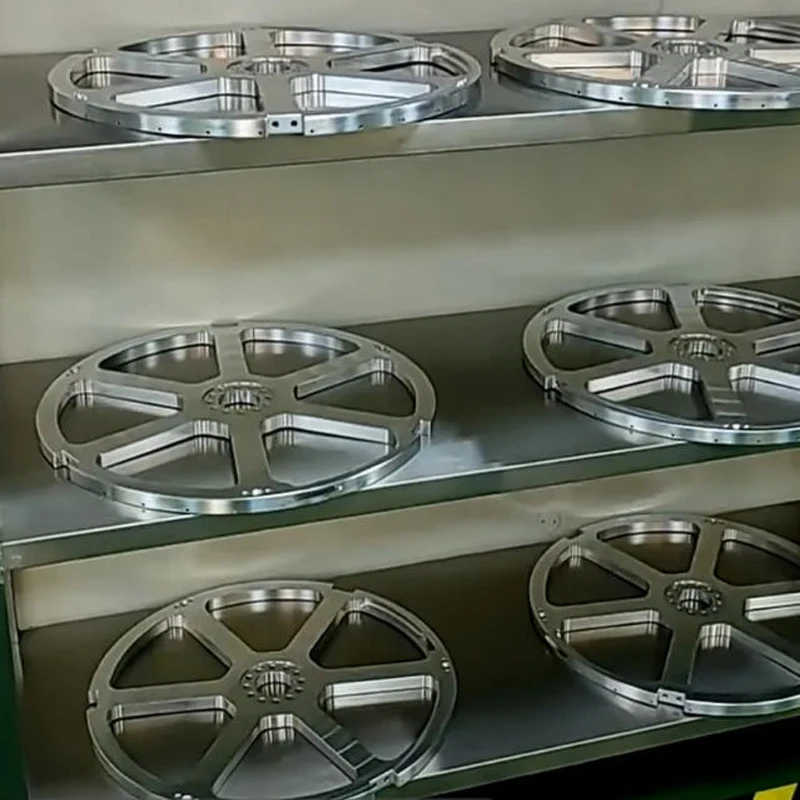 Custom 5 Axis CNC Precision Milling Turning Processing Aluminum Geared Turbine CNC Machining Service