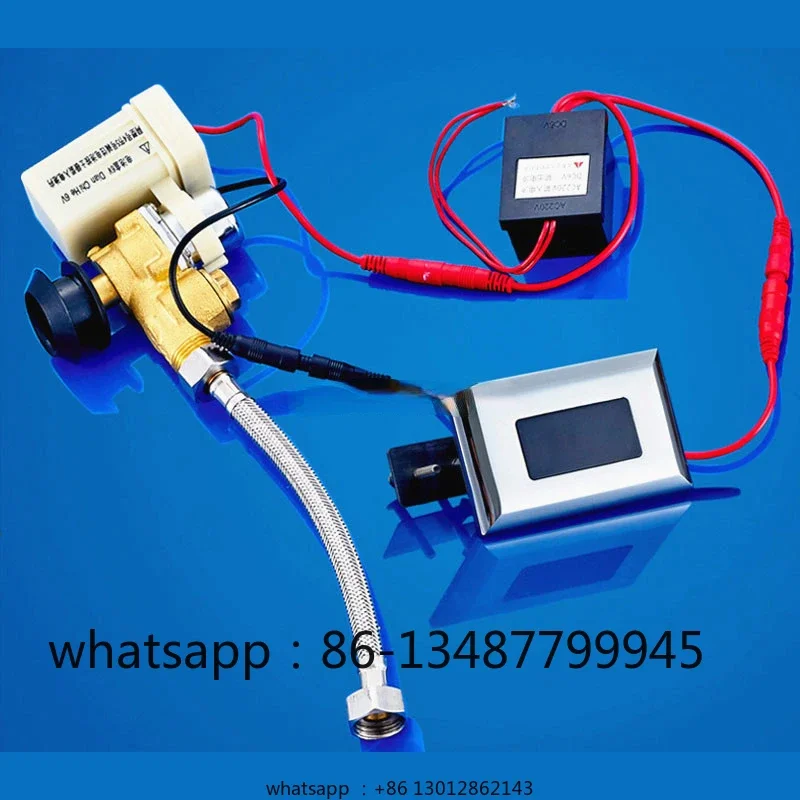 New AC And DC Induction Toilet Urinals,Ceramic Integrated Sensor Automatic Urinal,Flush Valve With Adjustment