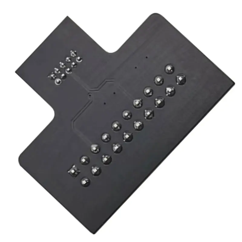 T23C 2X New 1.27Mm JTAG Adapter Board Standard JTAG Interface 2.54Mm 20 Pins To 1.27Mm 10 Pins Support JLINK/SWD