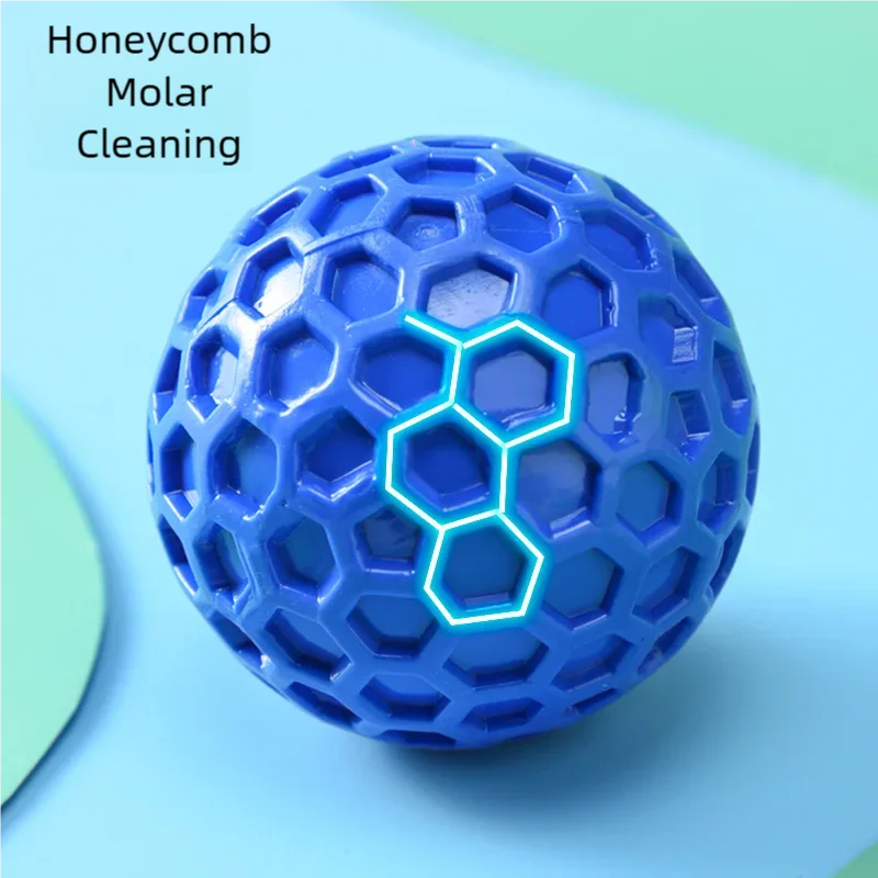 Tough Rubber Squeaky Chew Ball 3