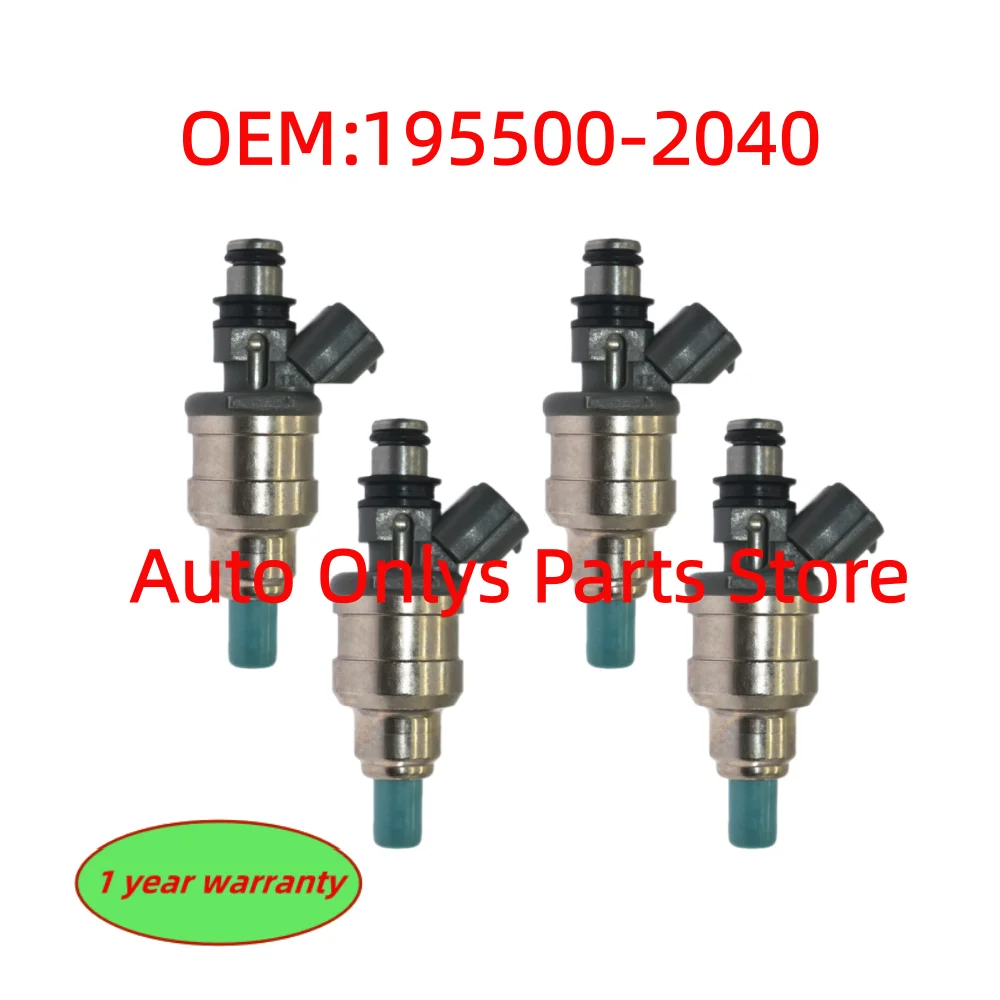 

4 шт. 195500-2040 Высококачественная топливная форсунка для Mazda 1.6L 1.8L 4CYL 1955002040 MJF07-13-250