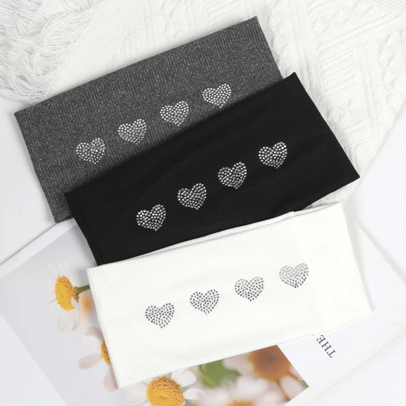 

New Four Seasons Solid Sports Headbands for Women Fitness Running Yoga Fashion Elastic Hairbands Stretch Makeup Hair Accessories