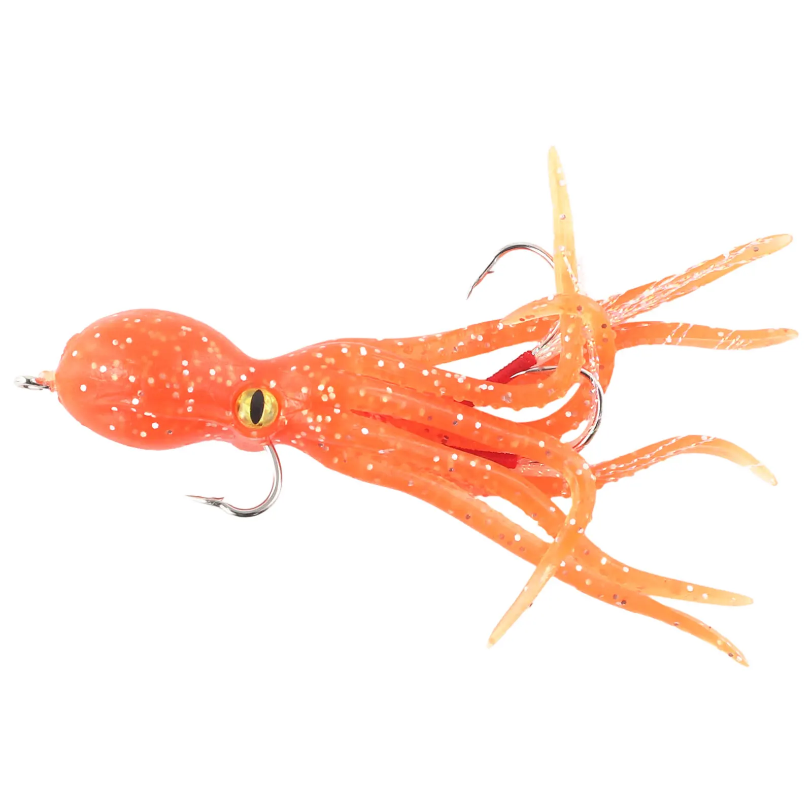 

1PC 22g/11cm Double Hook Octopus Fishing Lure Artificial Silicone Soft Baits Sinking Octopus Swimbaits For Bass Trout Shad