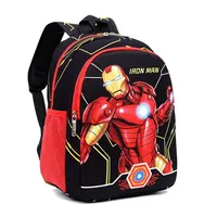Children schoolbag Spiderman backpack weight-reducing kindergarten Iron Man backpack boys and girls cartoon backpack