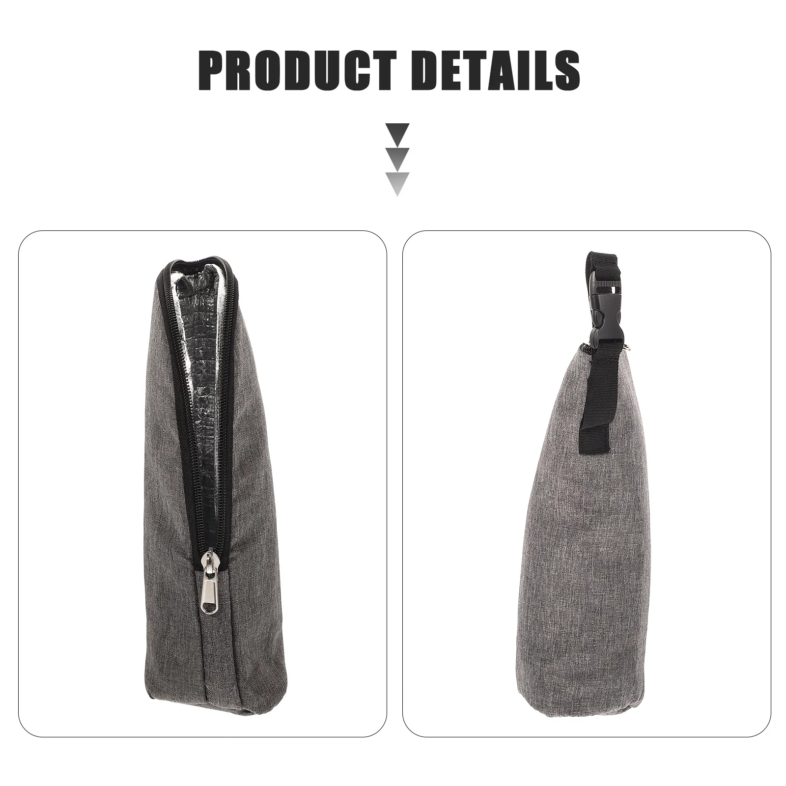 

1Set Baby Bottle Insulated Bag High-Class Material Portable Nursing Thermal Pouch for Stroller Travel Milk Bottle Warmer