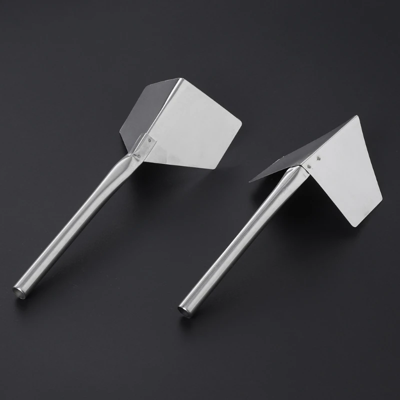1 Pc Aço Inoxidável Jardim Metal Cabo 90 Graus Drywall Canto Ao Ar Livre Espátula