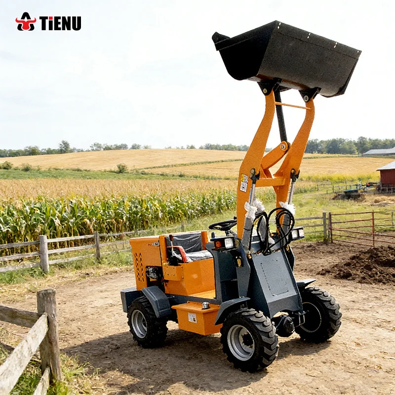 

4x4 Mini Wheel Loader High Performance Customizable Easy to Operate Factory Direct Sales Agricultural and Horticultural Use