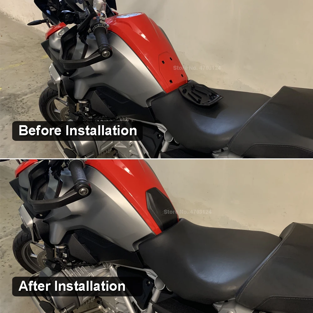 For BMW R1200GS R1250GS R1200 R1250 GS GS1200 GS1250 2014-2023 Motorcycle Fuel Tank Pad Protector Cover Rubber Protection Pads