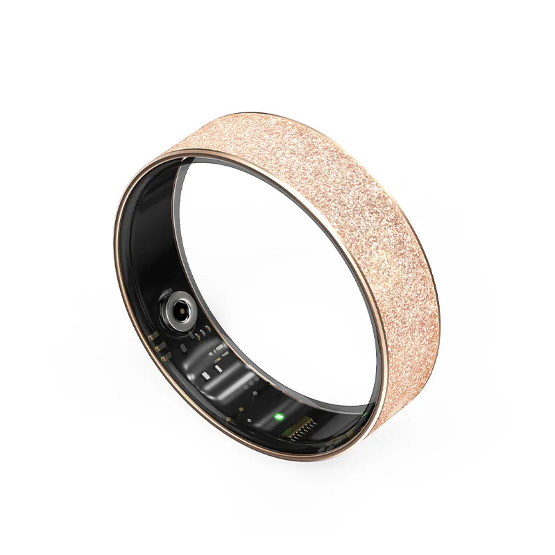 Smart ring monitoring sleep waterproof heart rate blood oxygen HRV pressure and other multi-functional smart ring