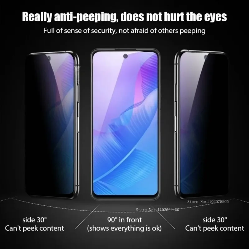 2Pcs Privacy Screen Protector For Samsung A06 A15 A16 A23 A34 A52 A53 A54 5G Tempered Glass For Samsung A05 A13 A15 A25 A35 A55