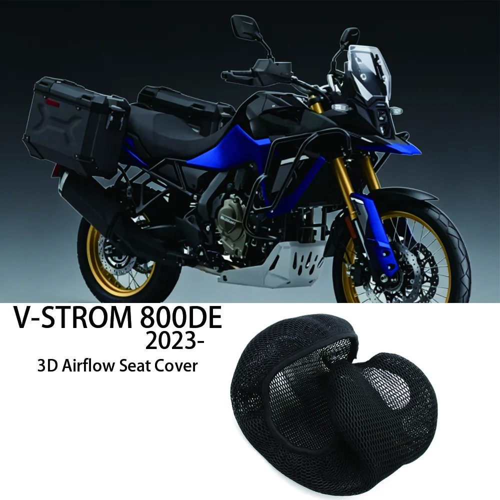 For SUZUKI 800 DE 3D Airflow Seat Cover Seat Protect Cushion Insulation 2023+ V-STROM 800DE
