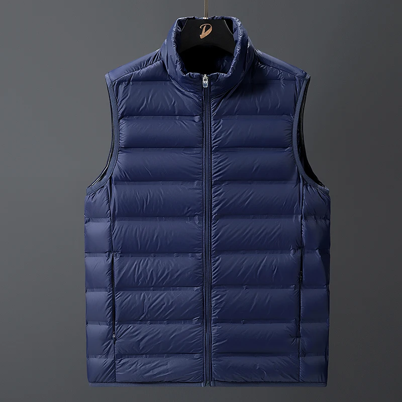 

Outdoor Sports, Cycling, Hiking, Camping, Fishing, Mountain Climbing, Traveling, Self-driving, Light Stand-up Collar Down Vest