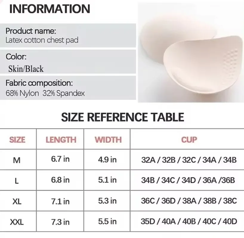 Women Thicken Sponge Bra Pads Sexy Breast Insert Push Up Bra Enhancer Swimsuit Bikini Pad Removeable Foam Chest Accessories