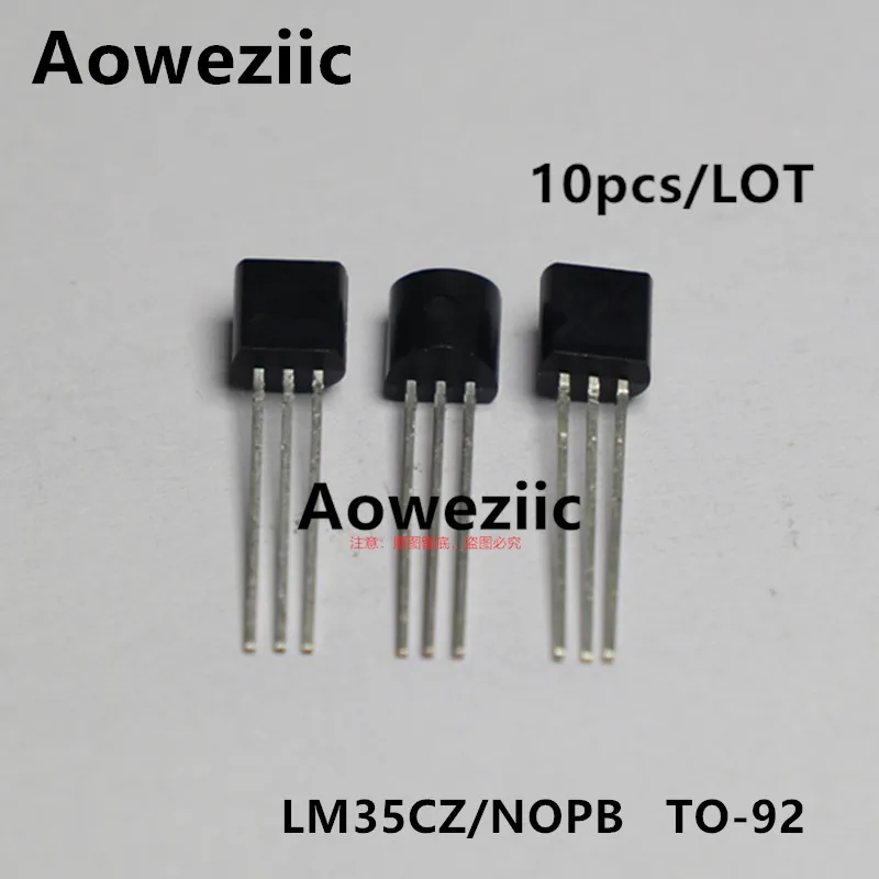 

Aoweziic 2024 + 100 новый импортный оригинальный LM35CZ/NOPB LM35CZ TO-92 точный датчик температуры 4 В ~ 30 в