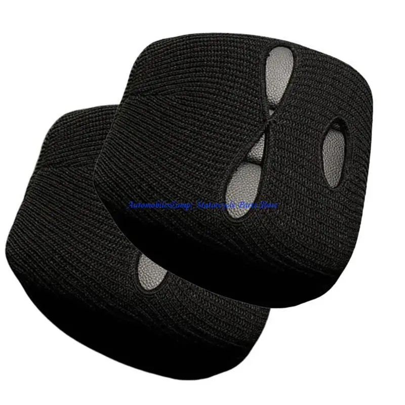 H7BD Plush Soft Universal Car Headrest Cover for Interior & Comfort
