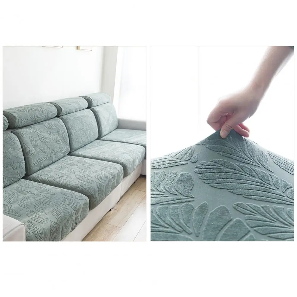 Sofa Cover with Leaves Pattern Warm Welcoming Home Environment Sofa Cover Leaf Pattern Sofa Cover Elastic for Home for Sofa