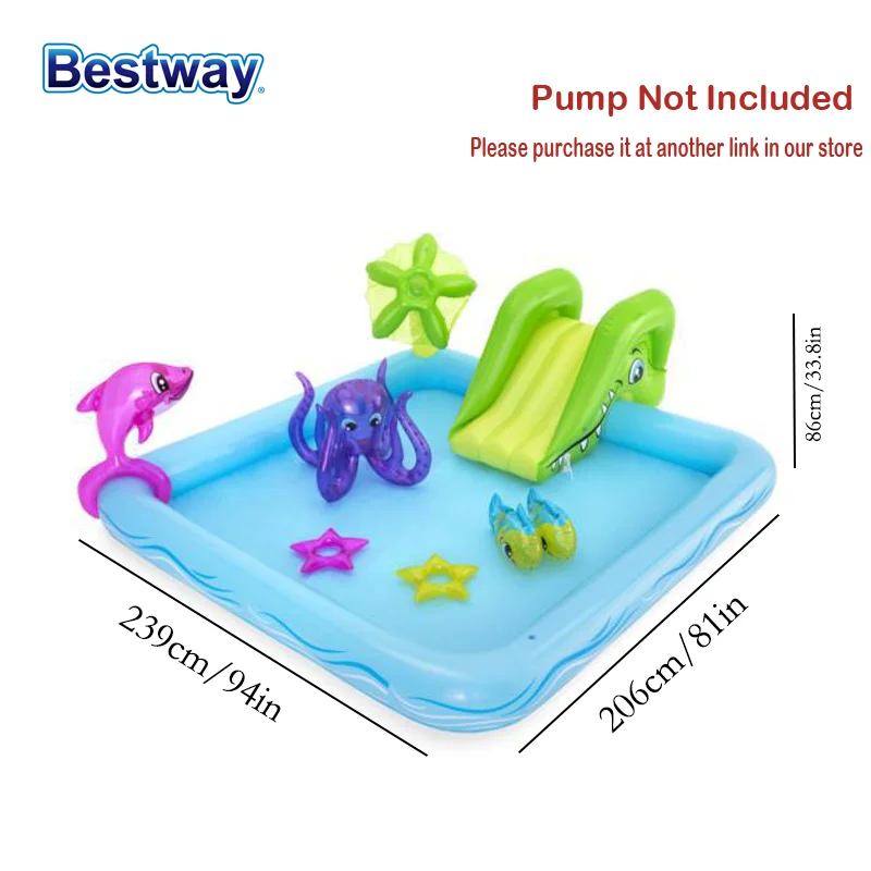 Bestway Aquarium-Spiel zentrum, aufblasbare Spiel pools, Spiel zentren, aufblasbare Wasserspiel zentren, Garten wasser fahrten