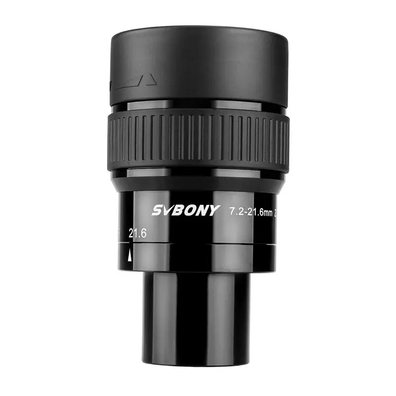 SV191 1.25Inch Zoom Telescope Eyepiece 7.2-21.6mm 1.25Inch Eyepieces Zoom Eyepiece for Telescope Observing Astronomical