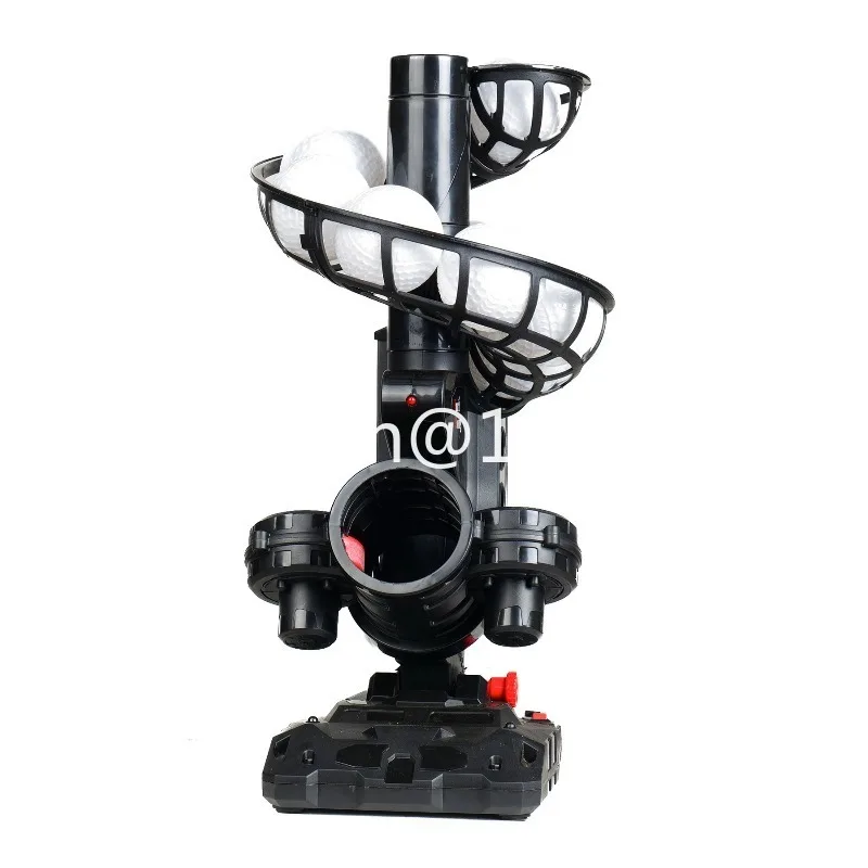 388BH Portable Baseball Automatic Pitching Machine Adjustable Curve Ball Batting Practice Training Tool For Daily Use
