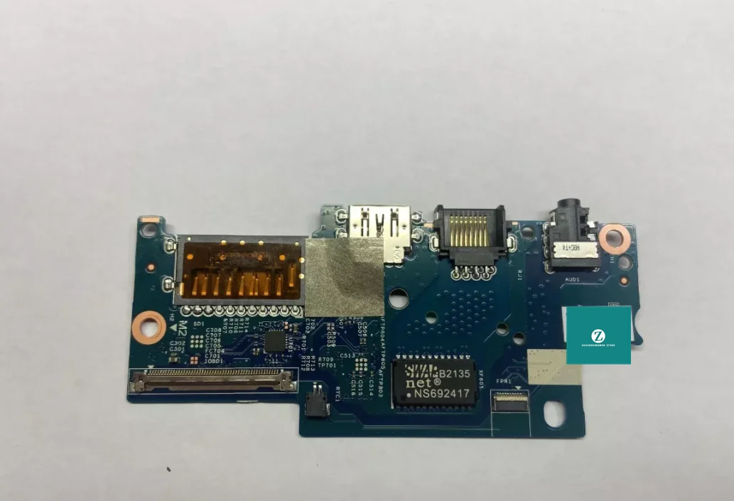 Imagem -02 - para Dell Vostro V5510 V5515 Usb Leitor de Cartão de Áudio Placa Botão Energia Rede 06nh0f 6nh0f