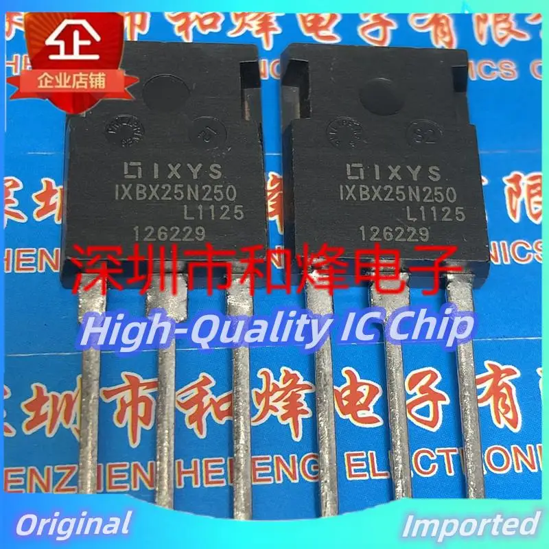 

10PCS-30PCS IXBX25N250 TO-247 2500V 55A Imported Original Best Quality