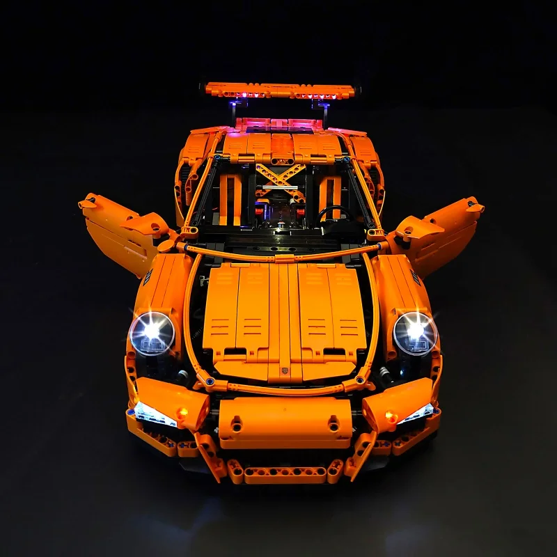 

LED Light Kit For 911 GT3 RS Racing Car Building Blocks Model DIY Decorative Lighting Set (Not Include Blocks)