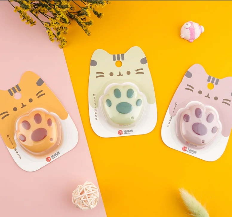 36 pcs/lot Mini Cat Paw Portable Utility Knife Cute Paper Cutter Cutting Paper Razor Blade Office school supply Stationery gift