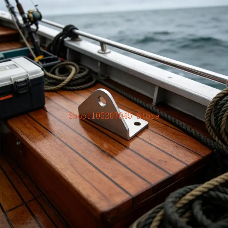37cd Pre-Drilled Marine Hardware Bracket with Triangular Stainless Steel Structure for Selected Boat Accessory and Equipment