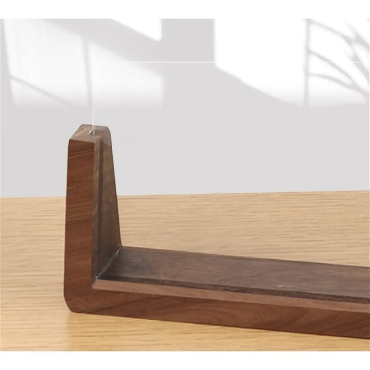 Home Tool 6-Inch Photo Frame, Wooden Base, with Acrylic Board, for Desktop Display,Minimalist Style Photo Frame