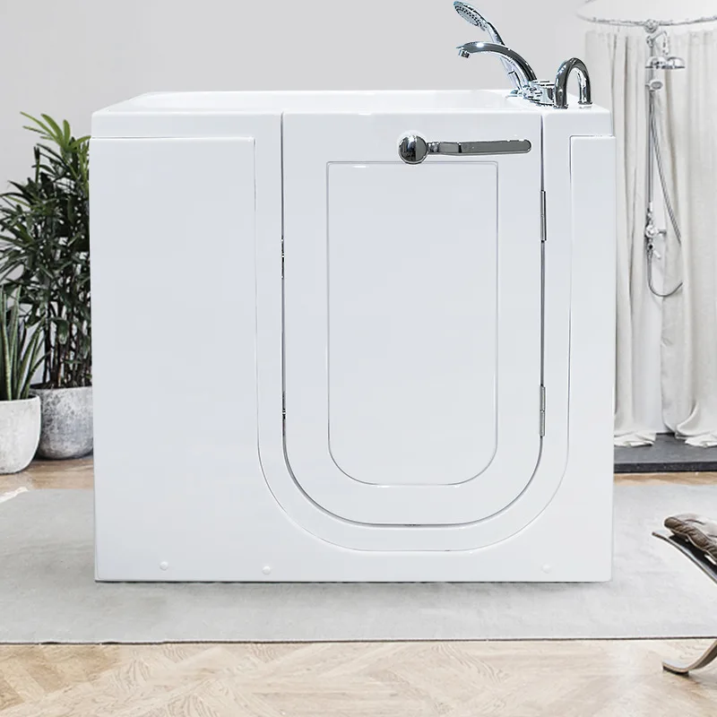 Walk-in Door Accessible Acrylic Seat Bath Bath