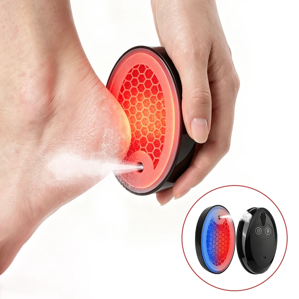 

Foot Care File Electric Foot Callus Remover Leg Heels Remove Dead Skin Pedicure Tool Set and Replacement Sandpaper