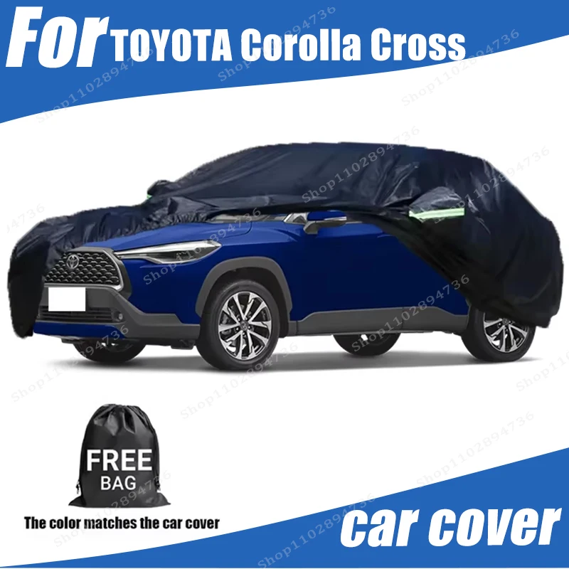 

For TOYOTA Corolla Cross All-Season Car Cover Waterproof Dustproof UV Proof Snowproof Scratch Resistant Full Protection
