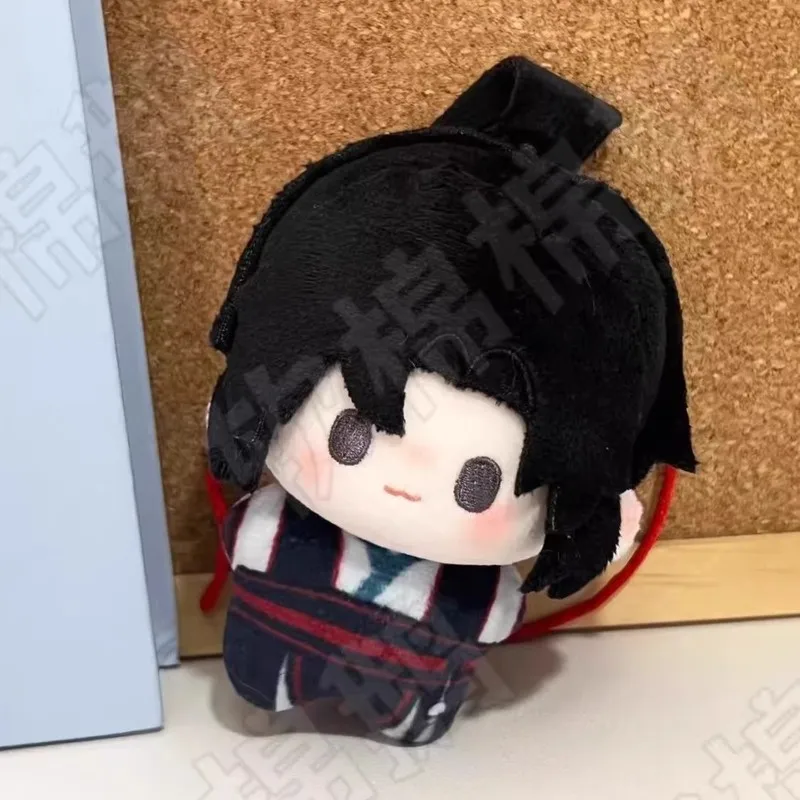 Kawaii MDZS 10cm Printed Cotton Doll Anime Peripheral Wei Wuxian Blue Forget Machine Attribute Doll PP Cotton Filling Creative