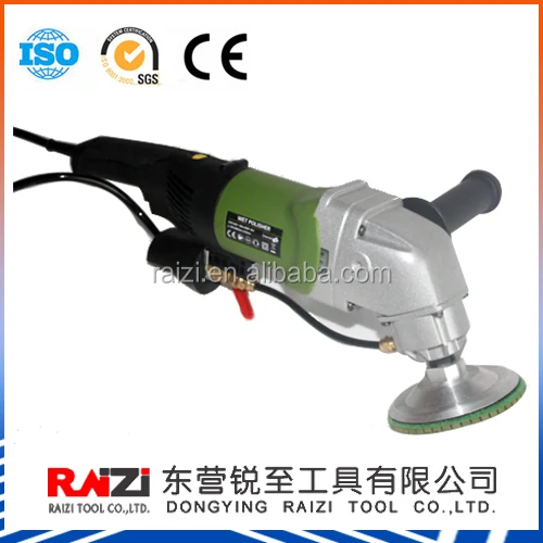 Best Sales 60 Degree Professional 5 Inch Variable Speed Hand Electric Wet Polisher For Stone Polishing