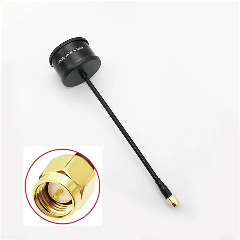 A73E-Drone Antenna 1.9Dbi RHCP SMA Inner Needle 1.25G High Gain Circular For FPV Long Range Drone