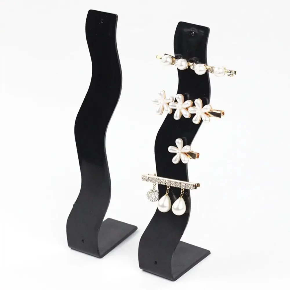 Holder Bracket Fashion Plastic Girl Gift Hair Jewelry Display Rack Hair Clip Display Stand Hair Pins Organizer Hairpin Holder