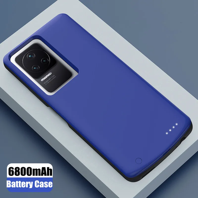 External Power Bank Battery Charging Case For Redmi K50 PowerBank Battery Charger Cases For Xiaomi Redmi K50 Pro Battery Case